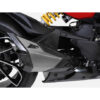 ECHAPPEMENT ZARD MAKO INOX PARE CHALEUR CARBONE DUCATI DIAVEL V4
