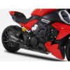 ECHAPPEMENT ZARD MAKO INOX PARE CHALEUR CARBONE DUCATI DIAVEL V4