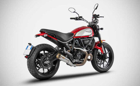 Echappement Zuma inox Ducati scrambler 800 Zard