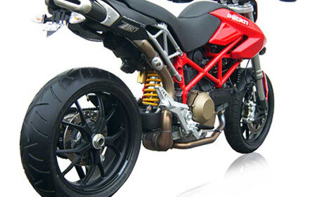 Echappements 2 sorties 102 db inox - carbone Zard