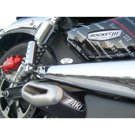 Echappements inox aluminium noir Zard