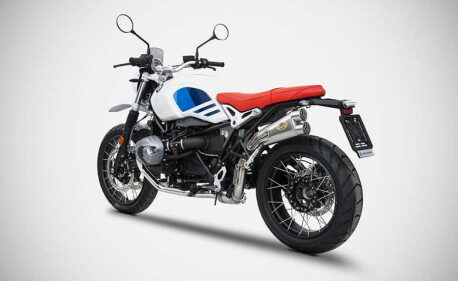 Echappements inox BMW R Nine T version haute Zard