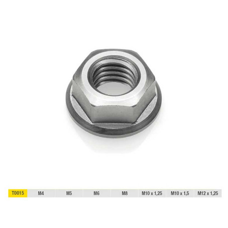 ECROU A BRIDE TITANE DIAMETRE 10