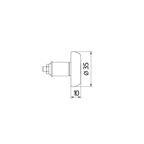 EMBOUTS DE GUIDON STABILISATEURS DUCATI ET MV AGUSTA