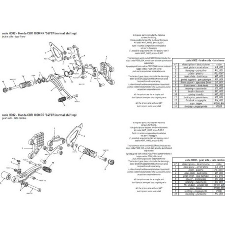 ENTRETOISE COTE EMBRAYAGE BONAMICI RACING