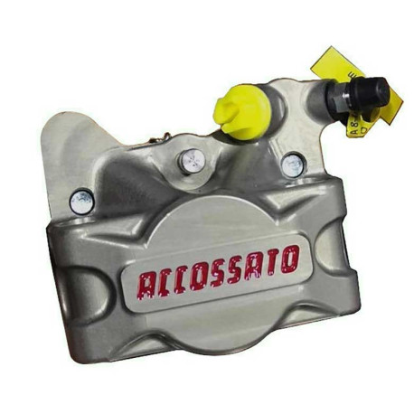 Etrier de frein arrière radial aluminium taillé masse monoblock pistons aluminiu