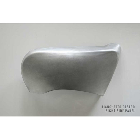 FLANCS LATERAUX ALU BROSSE ZARD TRIUMPH BONNEVILLE T120 NOIR