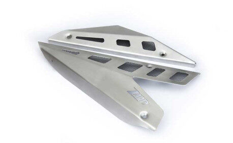 FLANCS LATERAUX ALUMINIUM BROSSE DUCATI SCRAMBLER 800/400