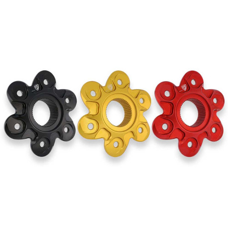 FLASQUE PORTE COURONNE 6 TROUS PANIGALE V4