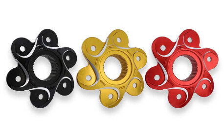 FLASQUE PORTE COURONNE BICOLORE PANIGALE V4