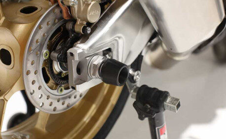 HONDA CBR 1000 RR ROULETTES DE PROTECTION ROUE ARRIERE EVOTECH