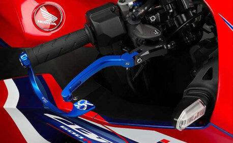 HONDA CBR 600-1000 KIT LEVIER FREIN ET EMBRAYAGE REPLIABLE ALU TAILLE MASSE BONA