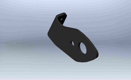 HONDA SUPPORTS POUR CLIGNOTANTS D ORIGINE