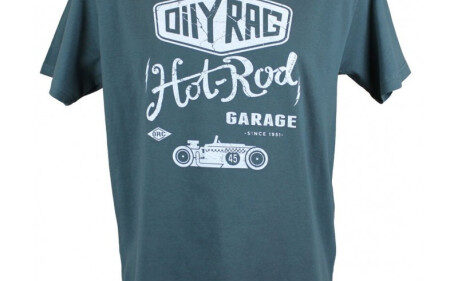HOT ROD GARAGE OILY RAG TEE SHIRT