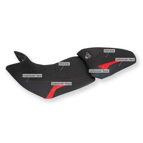 HOUSSE DE SELLE CNC  DUCATI MULTISTRADA