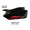HOUSSE DE SELLE COMPATIBLE APRILIA TUONO V4 (11-20) MODÈLE VELVET COEN STANDARD,