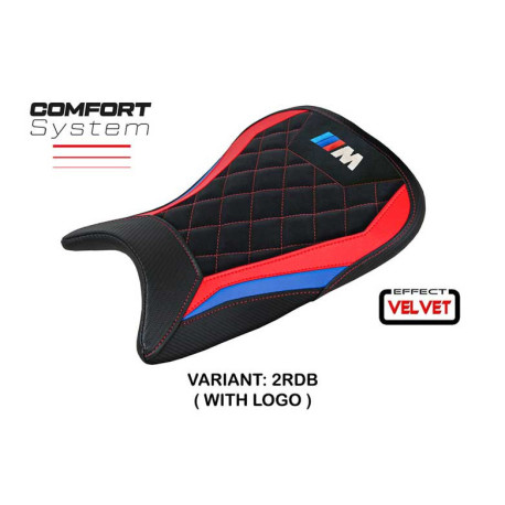 HOUSSE DE SELLE COMPATIBLE BMW M 1000 R 22-23 MODÈLE LETUR VELVET