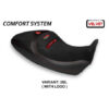 HOUSSE DE SELLE COMPATIBLE  DUCATI DIAVEL 1260 S (19-22) MODÈLE COSTANZA 1 VELVE
