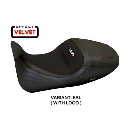 HOUSSE DE SELLE COMPATIBLE  DUCATI DIAVEL (14-18) IMOLA 1 MODÈLE VELVET