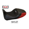 HOUSSE DE SELLE COMPATIBLE  DUCATI DIAVEL (14-18) IMOLA 1 MODÈLE VELVET