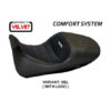 HOUSSE DE SELLE COMPATIBLE  DUCATI DIAVEL (14-18) MODÈLE IMOLA 1 VELVET