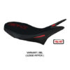 HOUSSE DE SELLE COMPATIBLE  DUCATI HYPERMOTARD 950 (19-22) MODÈLE HYPERCONCEPT V