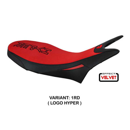 HOUSSE DE SELLE COMPATIBLE  DUCATI HYPERMOTARD 950 (19-22) MODÈLE HYPERCONCEPT V
