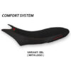 HOUSSE DE SELLE COMPATIBLE  DUCATI HYPERMOTARD 950 (19-22) MODÈLE ORLANDO 1