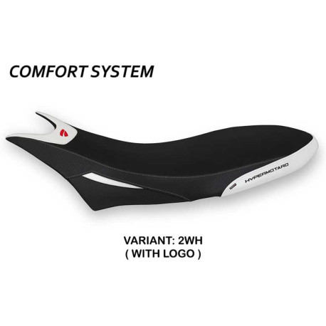 HOUSSE DE SELLE COMPATIBLE  DUCATI HYPERMOTARD 950 (19-22) MODÈLE ORLANDO 1