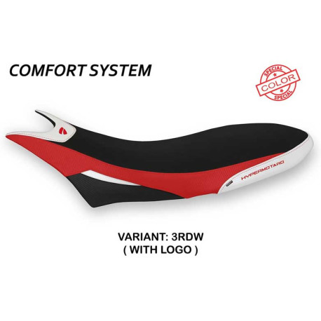 HOUSSE DE SELLE COMPATIBLE  DUCATI HYPERMOTARD 950 (19-22) MODÈLE ORLANDO SPECIA