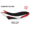 HOUSSE DE SELLE COMPATIBLE  DUCATI HYPERMOTARD 950 (19-22) MODÈLE ORLANDO SPECIA