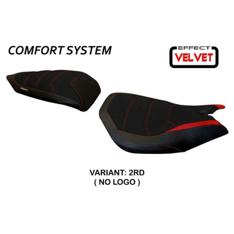 HOUSSE DE SELLE COMPATIBLE  DUCATI PANIGALE 1299 (15-18) MODÈLE LEIDEN VELVET