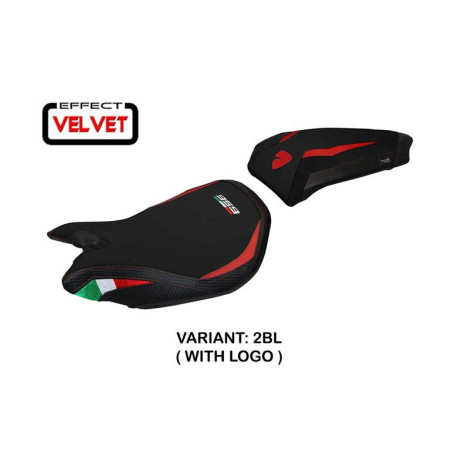 HOUSSE DE SELLE COMPATIBLE  DUCATI PANIGALE 959 (16-18) MODÈLE PARIS VELVET