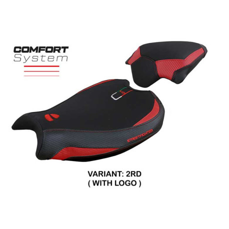 HOUSSE DE SELLE COMPATIBLE DUCATI STREETFIGHTER V2 (2022) MODÈLE MINA