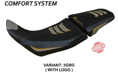 HOUSSE DE SELLE COMPATIBLE HONDA AFRICA TWIN 1100 (20-22) MODÈLE DELINE SPECIAL