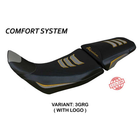 HOUSSE DE SELLE COMPATIBLE HONDA AFRICA TWIN 1100 (20-22) MODÈLE DELINE SPECIAL