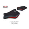 HOUSSE DE SELLE COMPATIBLE HONDA CBR 1000 RR (08-16) MODÈLE JANELA VELVET