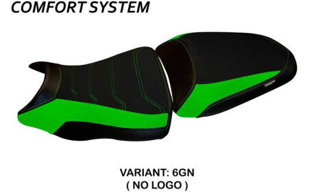 HOUSSE DE SELLE COMPATIBLE  KAWASAKI ER-6N / ER-6F (12-16) MODÈLE DAYTON 1