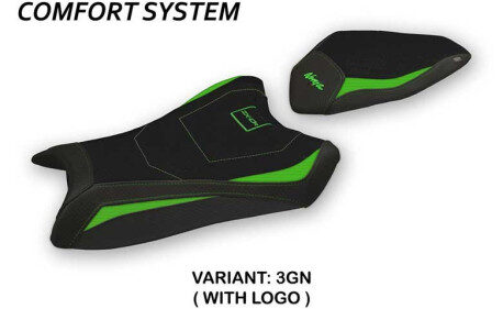 HOUSSE DE SELLE COMPATIBLE  KAWASAKI NINJA ZX 10 R (16-20) MODÈLE HERVAS