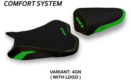 HOUSSE DE SELLE COMPATIBLE KAWASAKI NINJA ZX 6 R (13-18) MODÈLE LUANDA 2