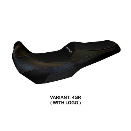 HOUSSE DE SELLE COMPATIBLE  KAWASAKI VERSYS 1000 (19-22) MODÈLE KALIBO TOTAL BLA
