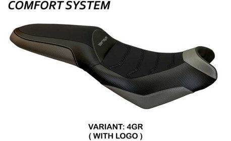 HOUSSE DE SELLE COMPATIBLE  KAWASAKI VERSYS 650 (07-22) MODÈLE ELBA 2