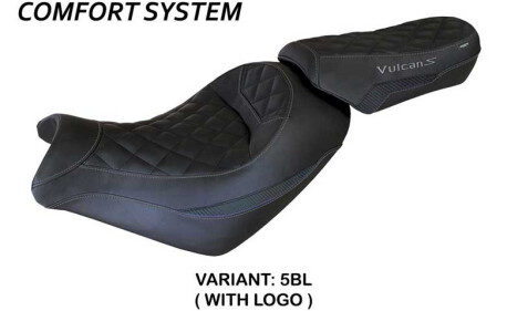 HOUSSE DE SELLE COMPATIBLE KAWASAKI VULCAN (14-22) MODÈLE TAIPEI