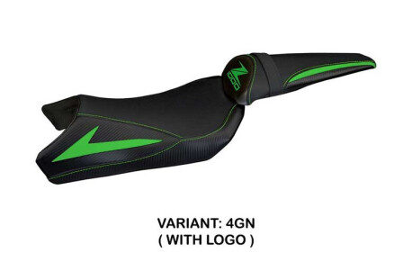 HOUSSE DE SELLE COMPATIBLE KAWASAKI Z 1000 (10-13) MODÈLE BERNA TOTAL BLACK