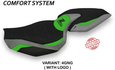 HOUSSE DE SELLE COMPATIBLE  KAWASAKI Z 1000 (14-20) MODÈLE ELLOS SPECIAL COLOR