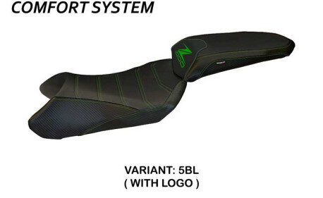 HOUSSE DE SELLE COMPATIBLE  KAWASAKI Z 1000 SX (11-16) MODÈLE COSENZA 1