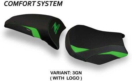 HOUSSE DE SELLE COMPATIBLE KAWASAKI Z 650 (17-22) MODÈLE VERGATO 1