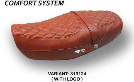 HOUSSE DE SELLE COMPATIBLE KAWASAKI Z 900 RS (18-22) MODÈLE MURCIA