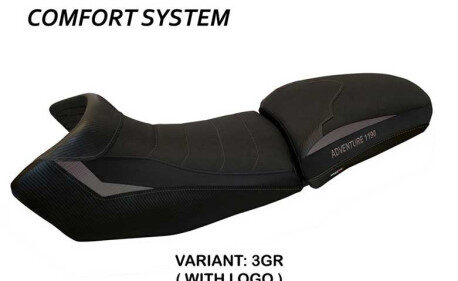 HOUSSE DE SELLE COMPATIBLE KTM 1190 ADVENTURE (13-16) MODÈLE FASANO 1