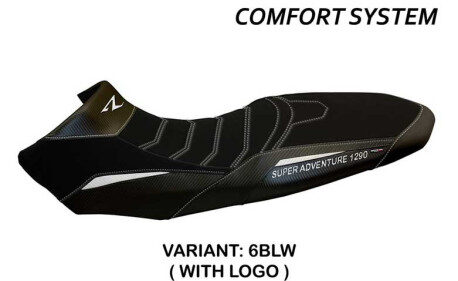 HOUSSE DE SELLE COMPATIBLE KTM 1290 SUPER ADVENTURE R (17-20) MODÈLE GINEVRA 2